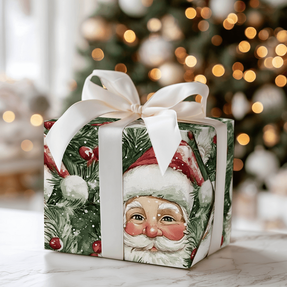 Merry Pine Blush - Wrapping Paper - Aspen & Arlo