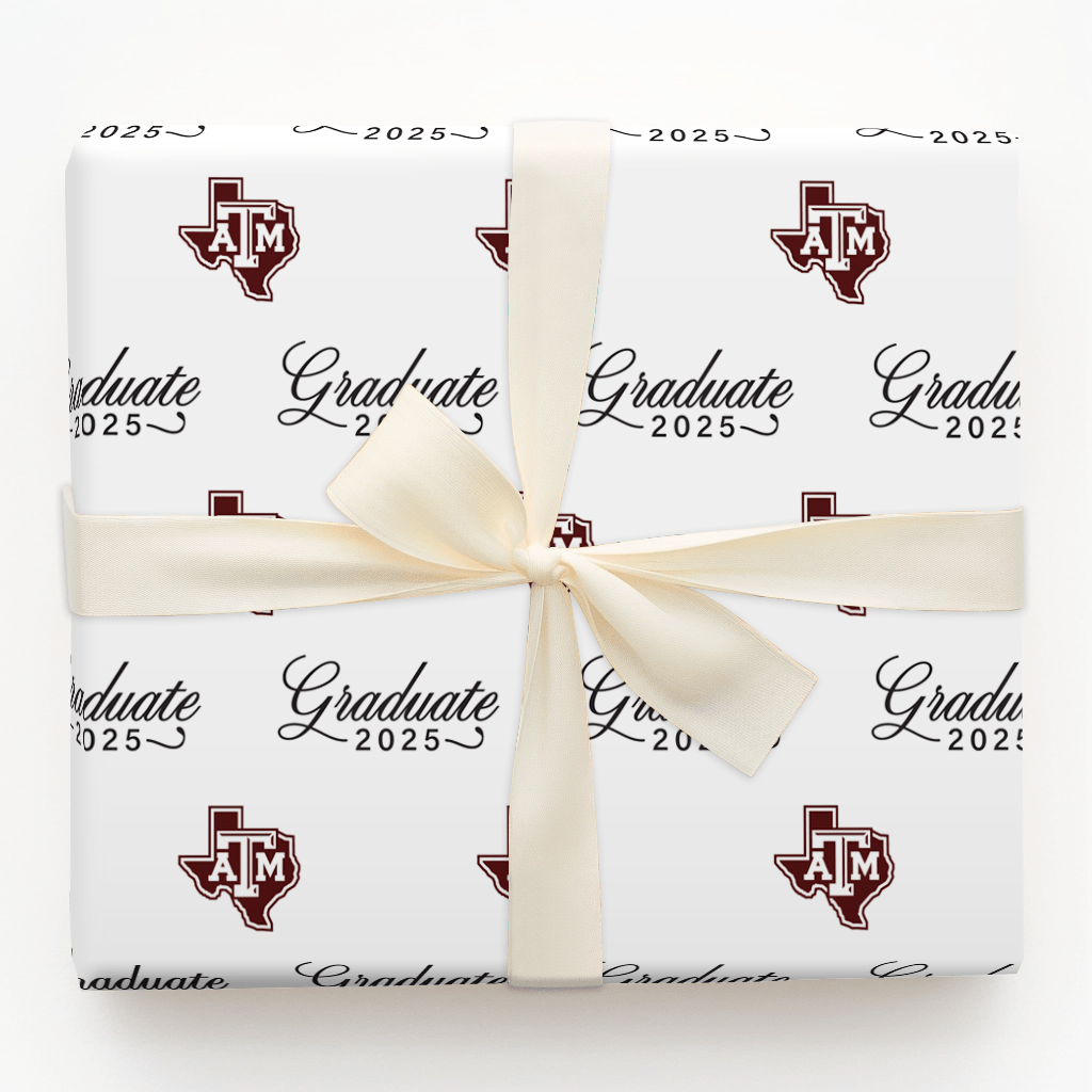Texas A&M Graduate - Wrapping Paper - Aspen & Arlo