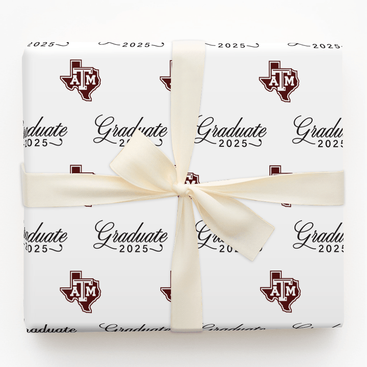 Texas A&M Graduate - Wrapping Paper - Aspen & Arlo