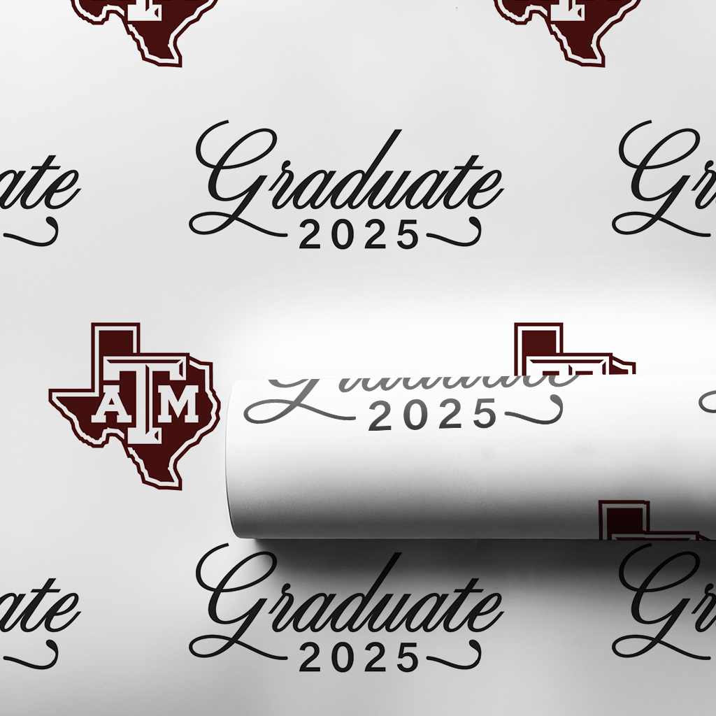 Texas A&M Graduate - Wrapping Paper - Aspen & Arlo
