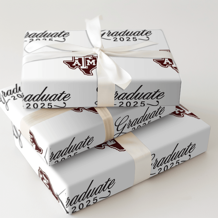 Texas A&M Graduate - Wrapping Paper - Aspen & Arlo