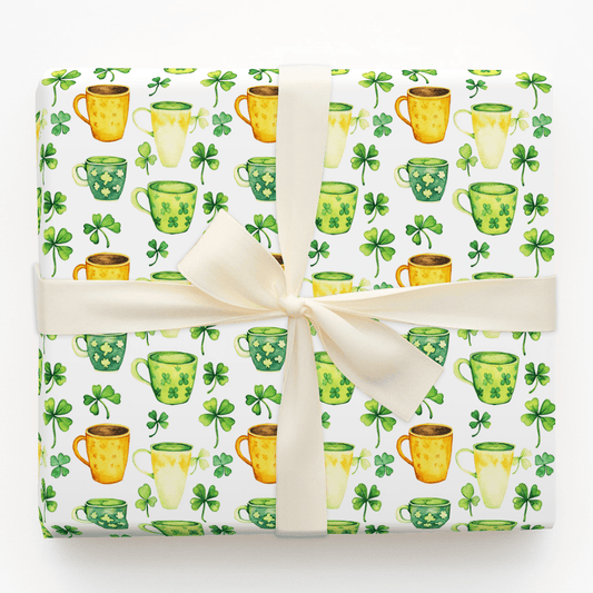 Lattes of Luck - Wrapping Paper - Aspen & Arlo