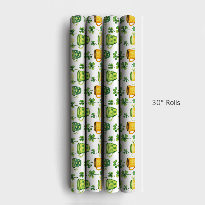 Lattes of Luck - Wrapping Paper - Aspen & Arlo