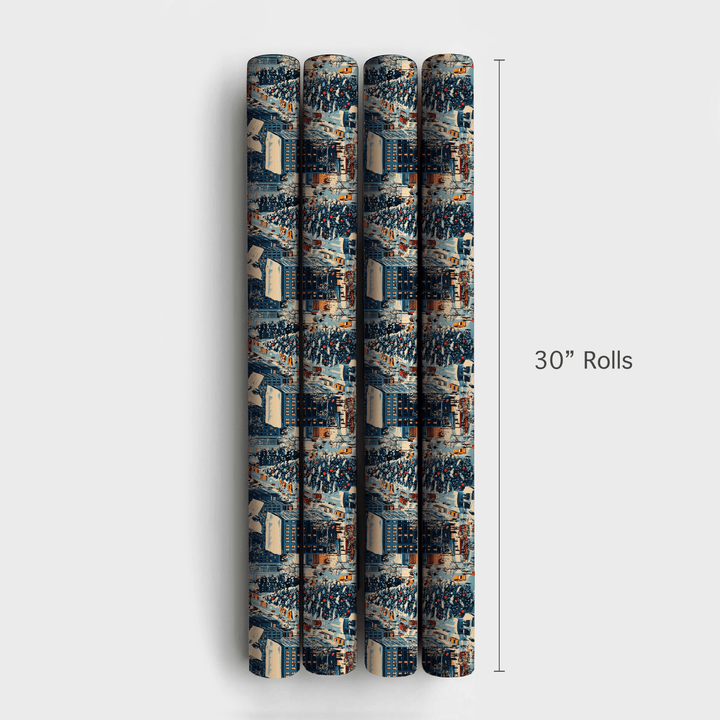A Festive Fifth Ave - Wrapping Paper - Aspen & Arlo