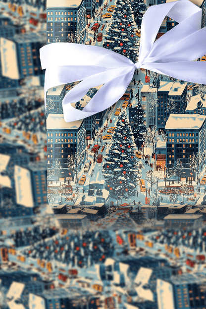 A Festive Fifth Ave - Wrapping Paper - Aspen & Arlo