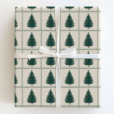 Vintage Pines - Wrapping Paper - Aspen & Arlo