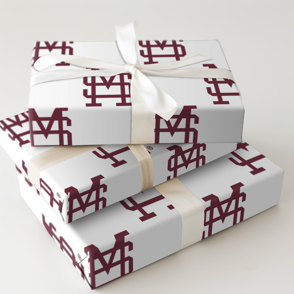 Maroon & Mound - Wrapping Paper - Aspen & Arlo