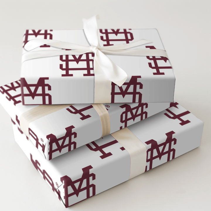 Maroon & Mound - Wrapping Paper - Aspen & Arlo