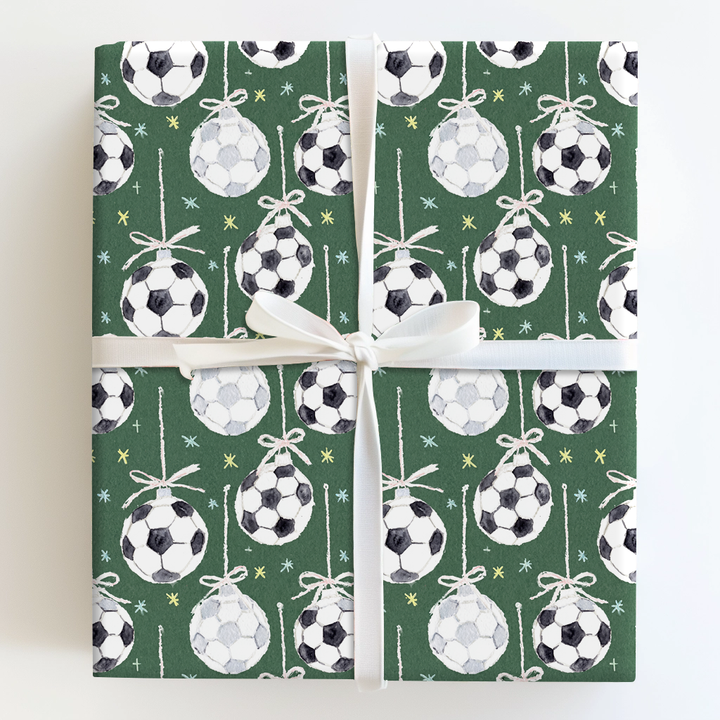 Soccer Ornament Tree