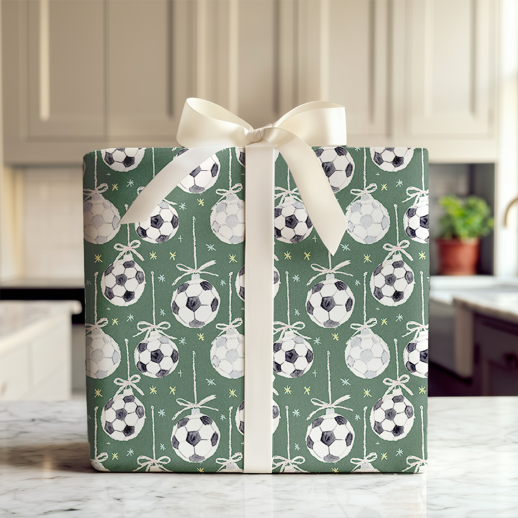 Soccer Ornament Tree