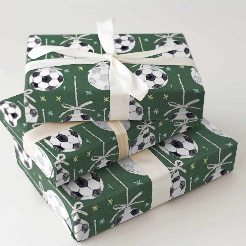 Soccer Ornament Tree