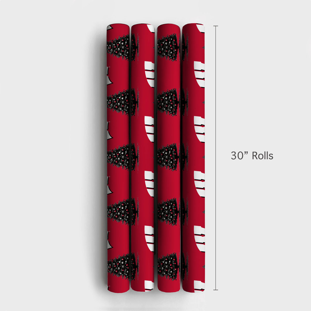Yuletide in Wisconsin - Wrapping Paper - Aspen & Arlo