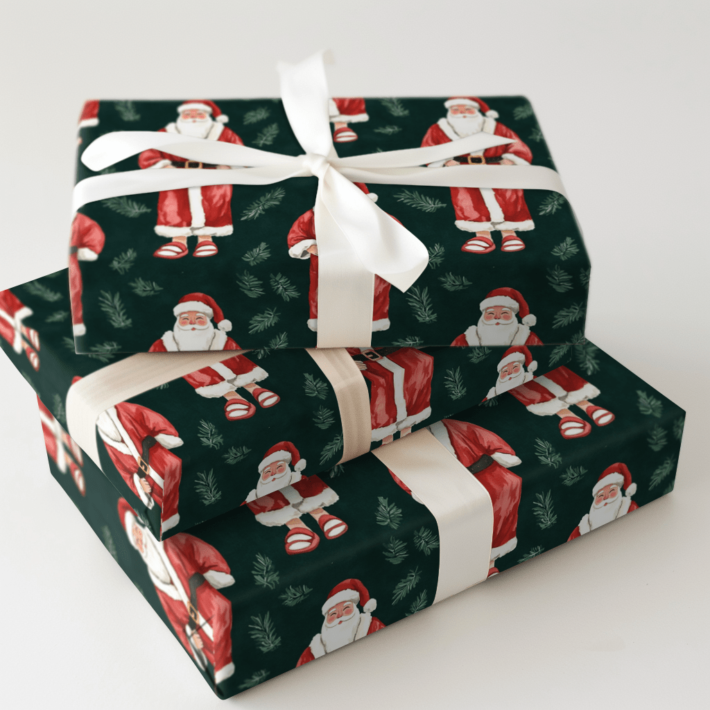 Santa's Chill Zone - Wrapping Paper - Aspen & Arlo