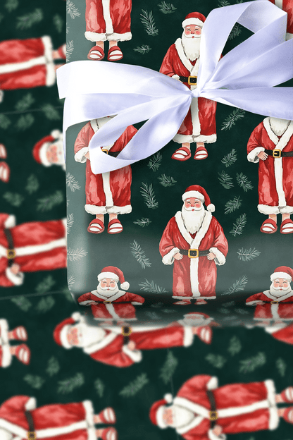 Santa's Chill Zone - Wrapping Paper - Aspen & Arlo