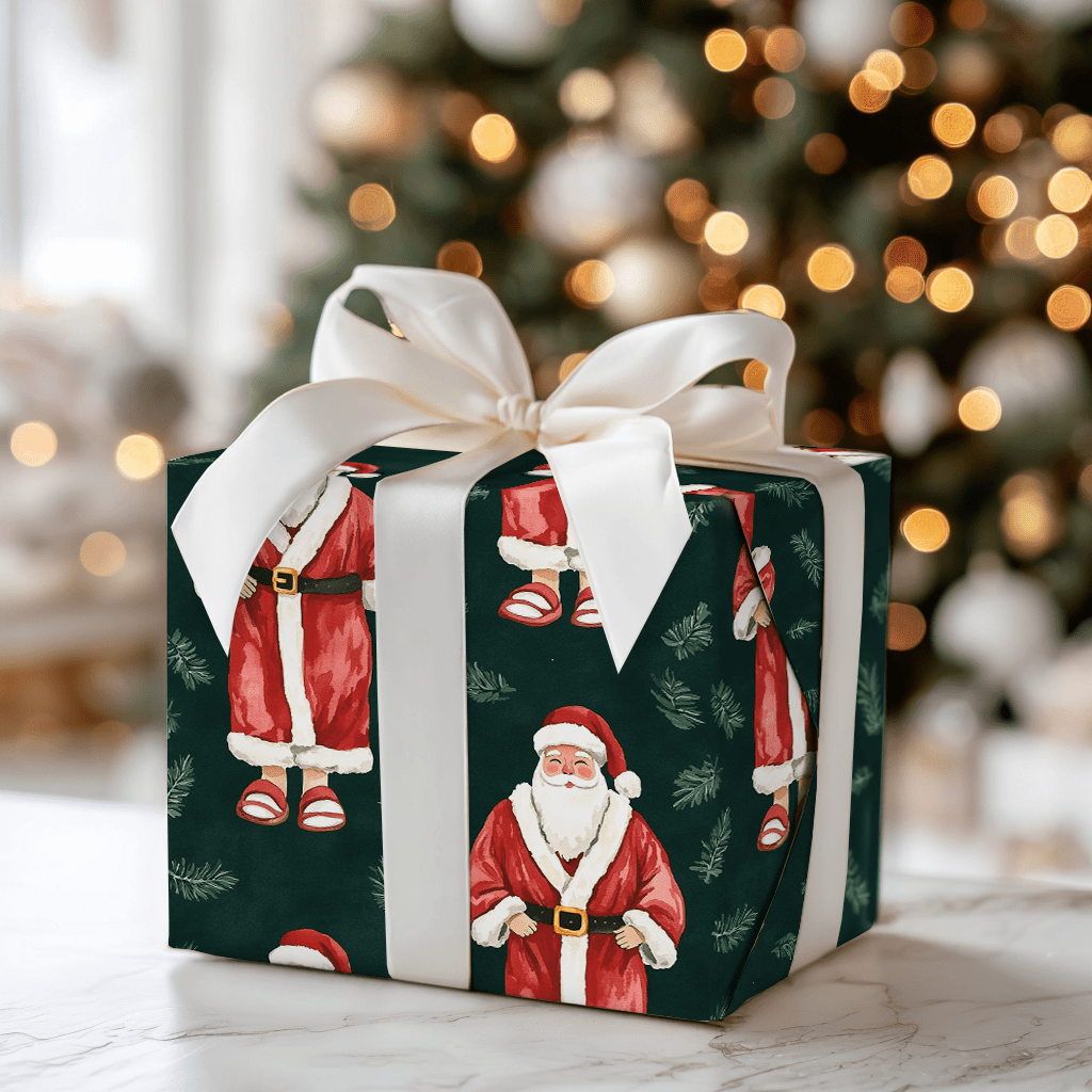 Santa's Chill Zone - Wrapping Paper - Aspen & Arlo