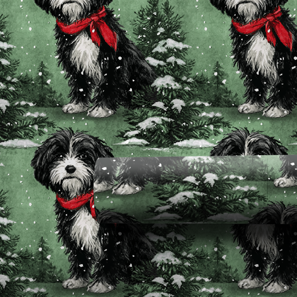 Havanese in Green