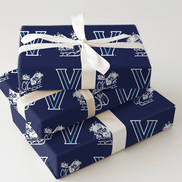 Sleigh Villanova - Wrapping Paper - Aspen & Arlo
