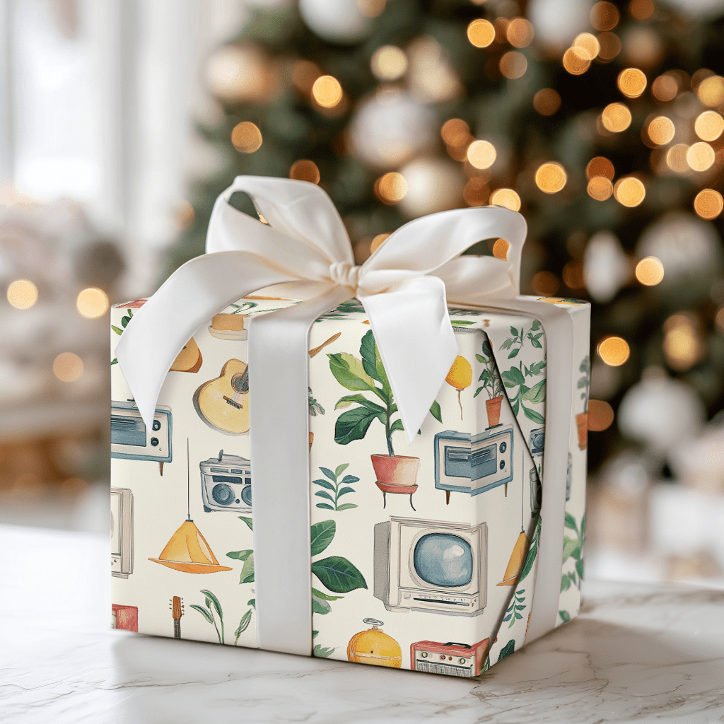 70s Childhood - Wrapping Paper - Aspen & Arlo