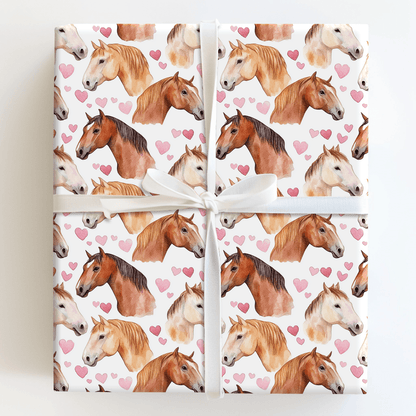 American Quarter Valentine - Wrapping Paper - Aspen & Arlo
