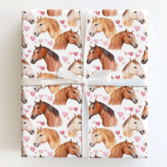 American Quarter Valentine - Wrapping Paper - Aspen & Arlo