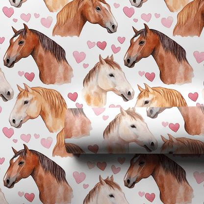 American Quarter Valentine - Wrapping Paper - Aspen & Arlo