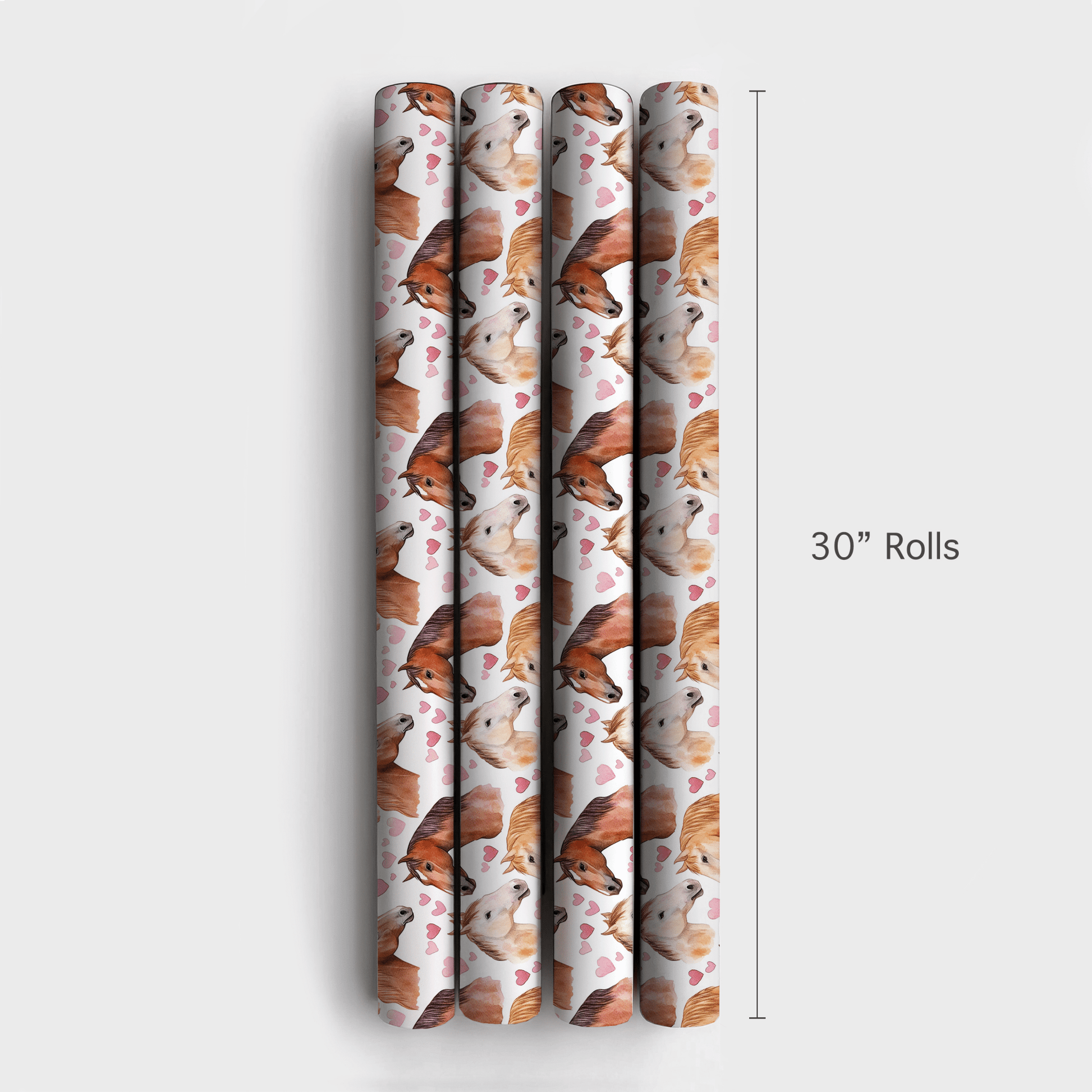 American Quarter Valentine - Wrapping Paper - Aspen & Arlo