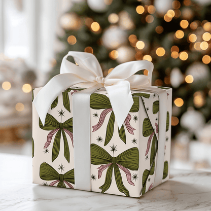 Merry Loops - Wrapping Paper - Aspen & Arlo