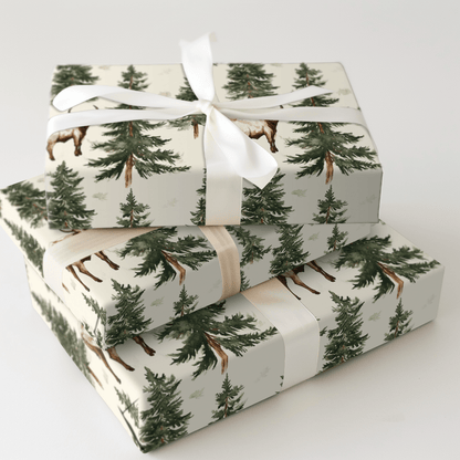 Cattle Up Holiday - Wrapping Paper - Aspen & Arlo