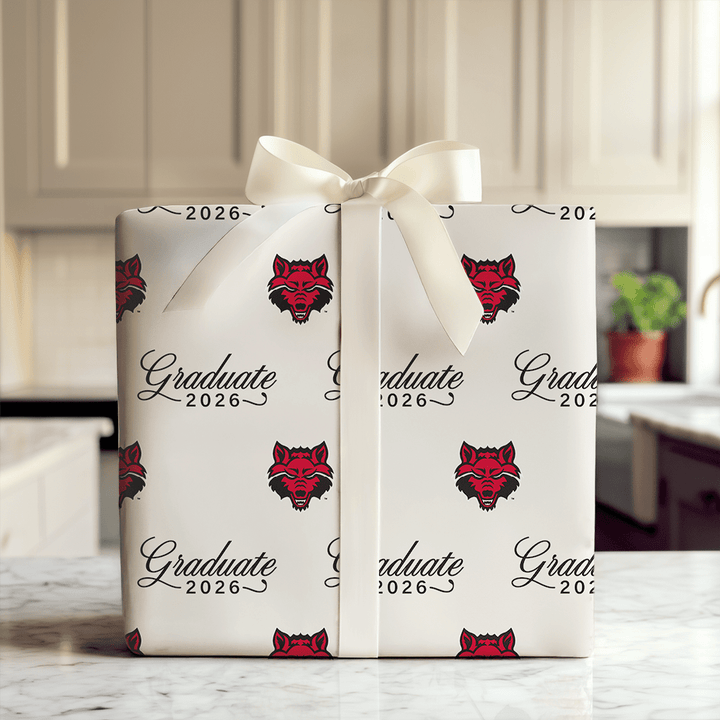 A State Graduate 2026 - Wrapping Paper - Aspen & Arlo