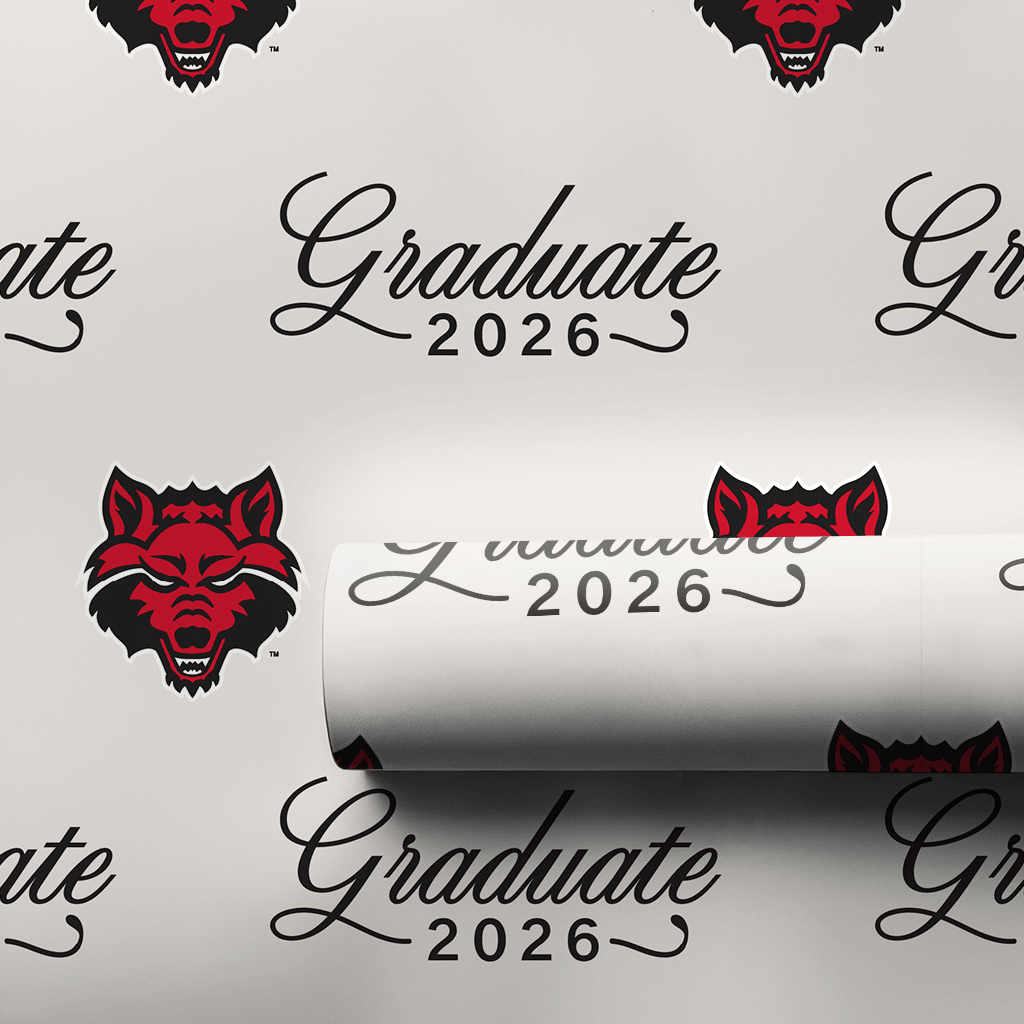A State Graduate 2026 - Wrapping Paper - Aspen & Arlo
