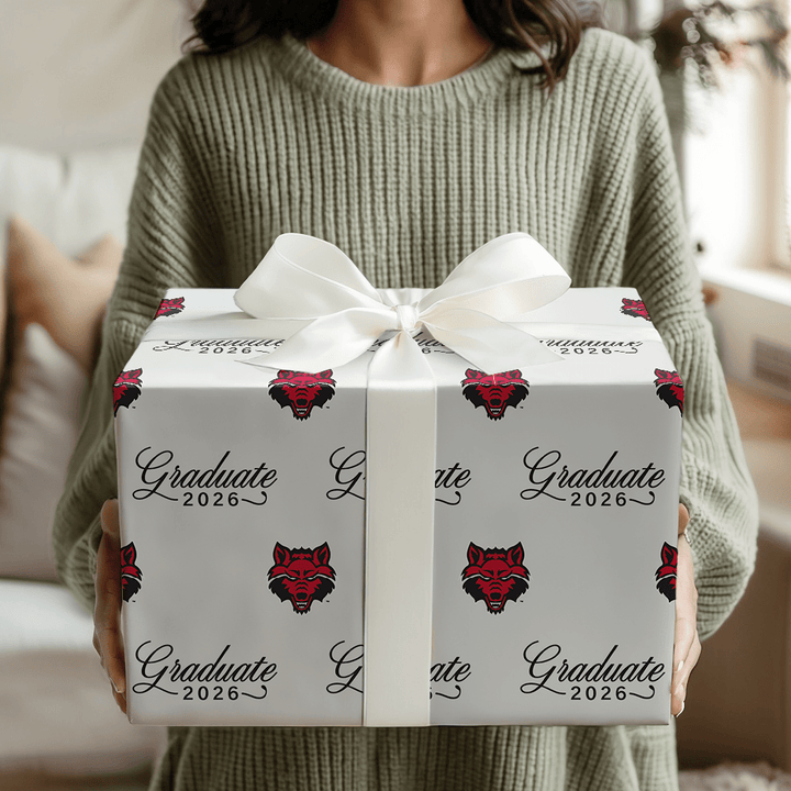 A State Graduate 2026 - Wrapping Paper - Aspen & Arlo