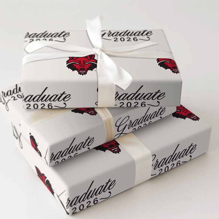 A State Graduate 2026 - Wrapping Paper - Aspen & Arlo