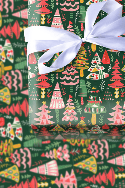 Christmas Drawing - Wrapping Paper - Aspen & Arlo
