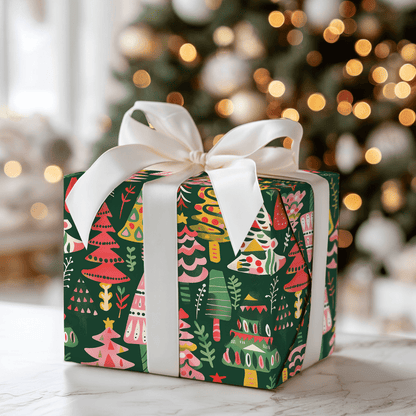 Christmas Drawing - Wrapping Paper - Aspen & Arlo