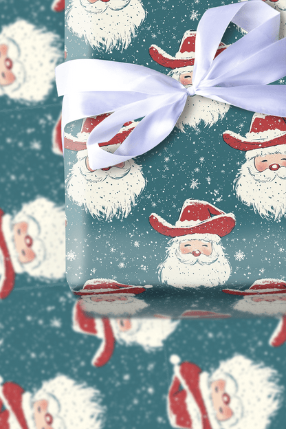 Shiverin' Santa - Wrapping Paper - Aspen & Arlo