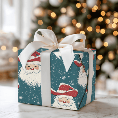 Shiverin' Santa - Wrapping Paper - Aspen & Arlo