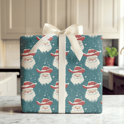 Shiverin' Santa - Wrapping Paper - Aspen & Arlo