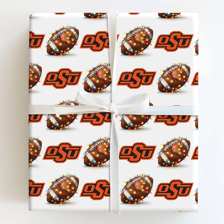 Festive First Down Cowboys - Wrapping Paper - Aspen & Arlo
