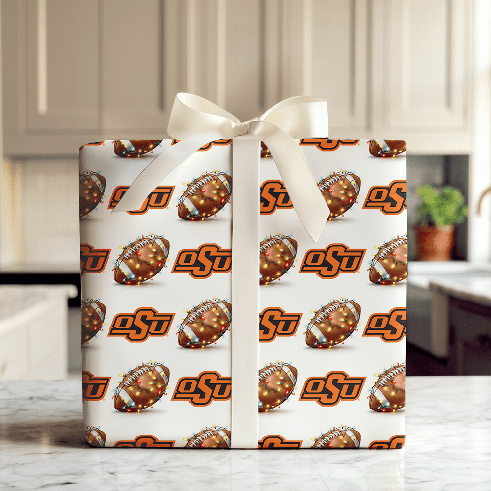 Festive First Down Cowboys - Wrapping Paper - Aspen & Arlo
