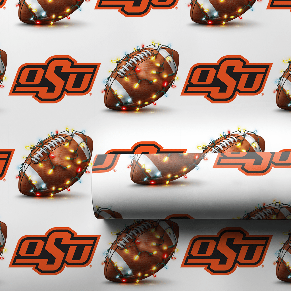 Festive First Down Cowboys - Wrapping Paper - Aspen & Arlo