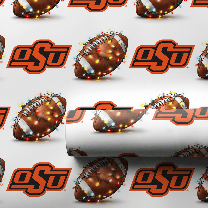 Festive First Down Cowboys - Wrapping Paper - Aspen & Arlo