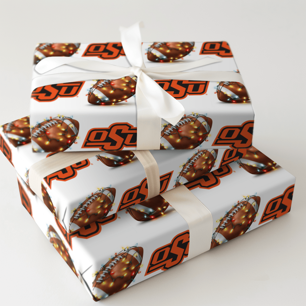Festive First Down Cowboys - Wrapping Paper - Aspen & Arlo