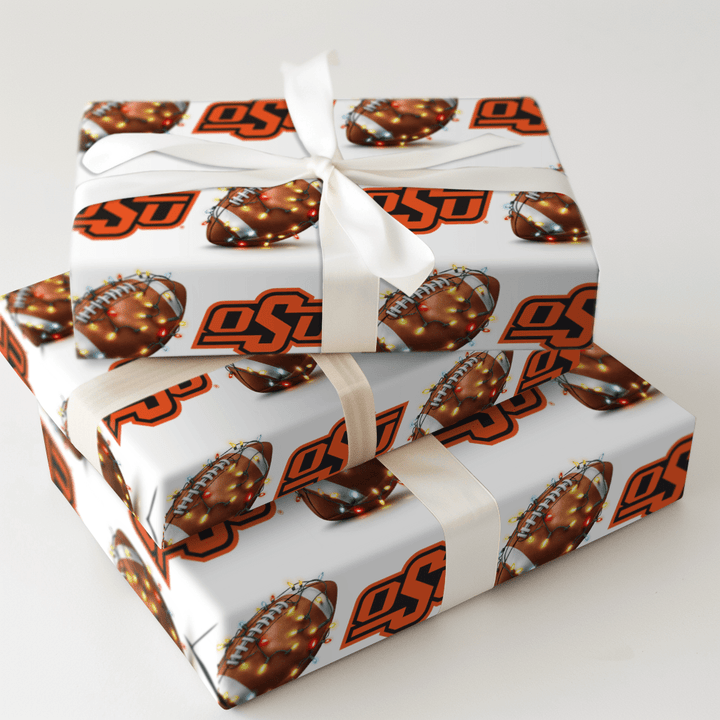 Festive First Down Cowboys - Wrapping Paper - Aspen & Arlo