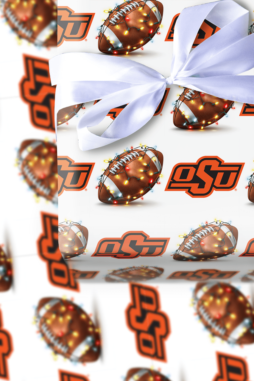 Festive First Down Cowboys - Wrapping Paper - Aspen & Arlo