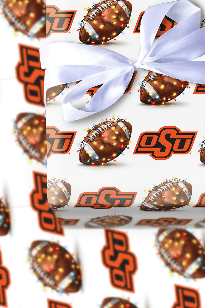 Festive First Down Cowboys - Wrapping Paper - Aspen & Arlo