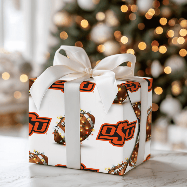 Festive First Down Cowboys - Wrapping Paper - Aspen & Arlo