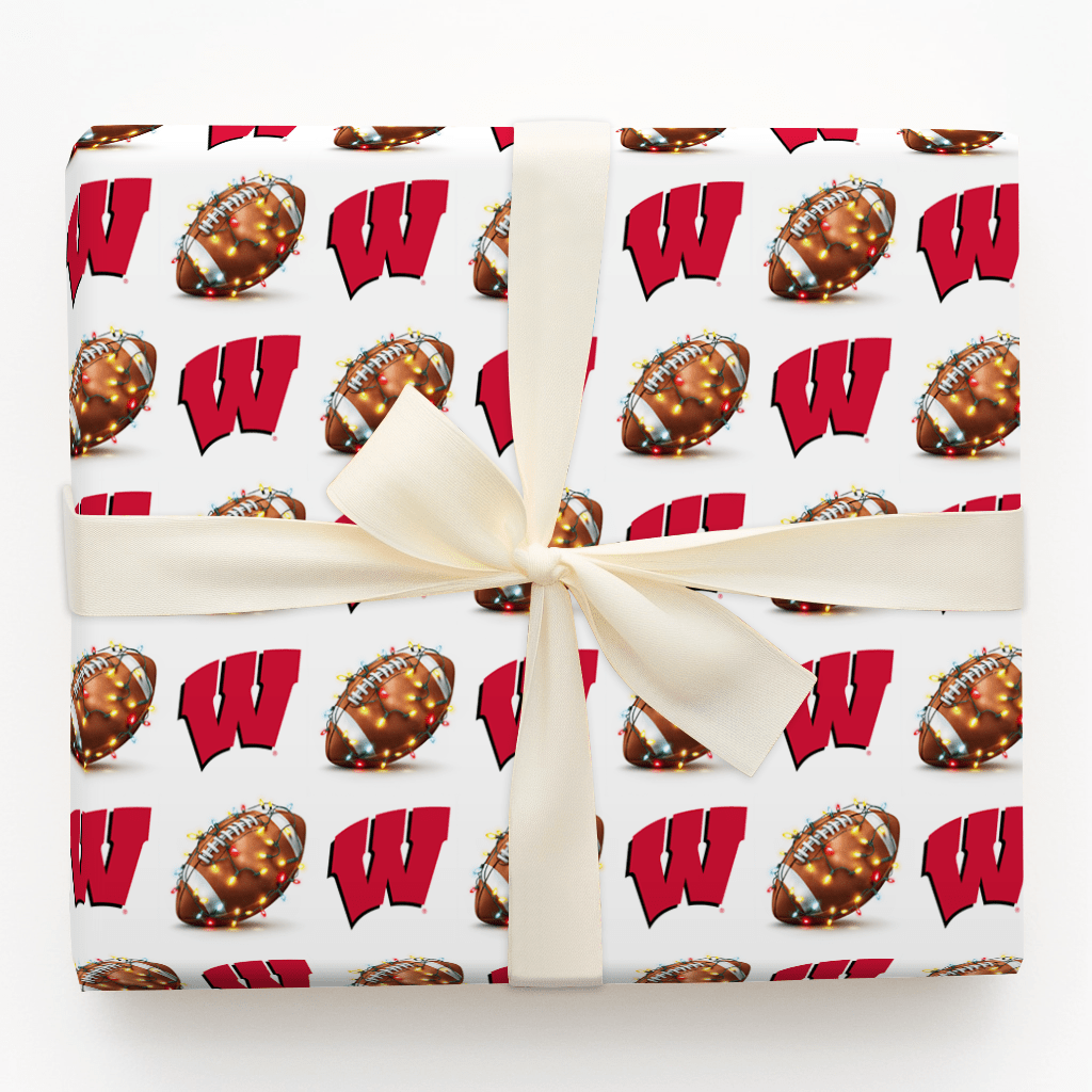 Badger Holiday Glow - Wrapping Paper - Aspen & Arlo