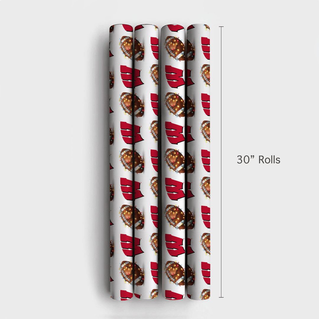 Badger Holiday Glow - Wrapping Paper - Aspen & Arlo