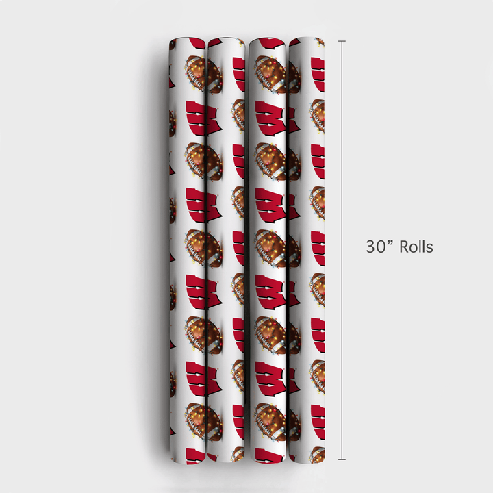 Badger Holiday Glow - Wrapping Paper - Aspen & Arlo