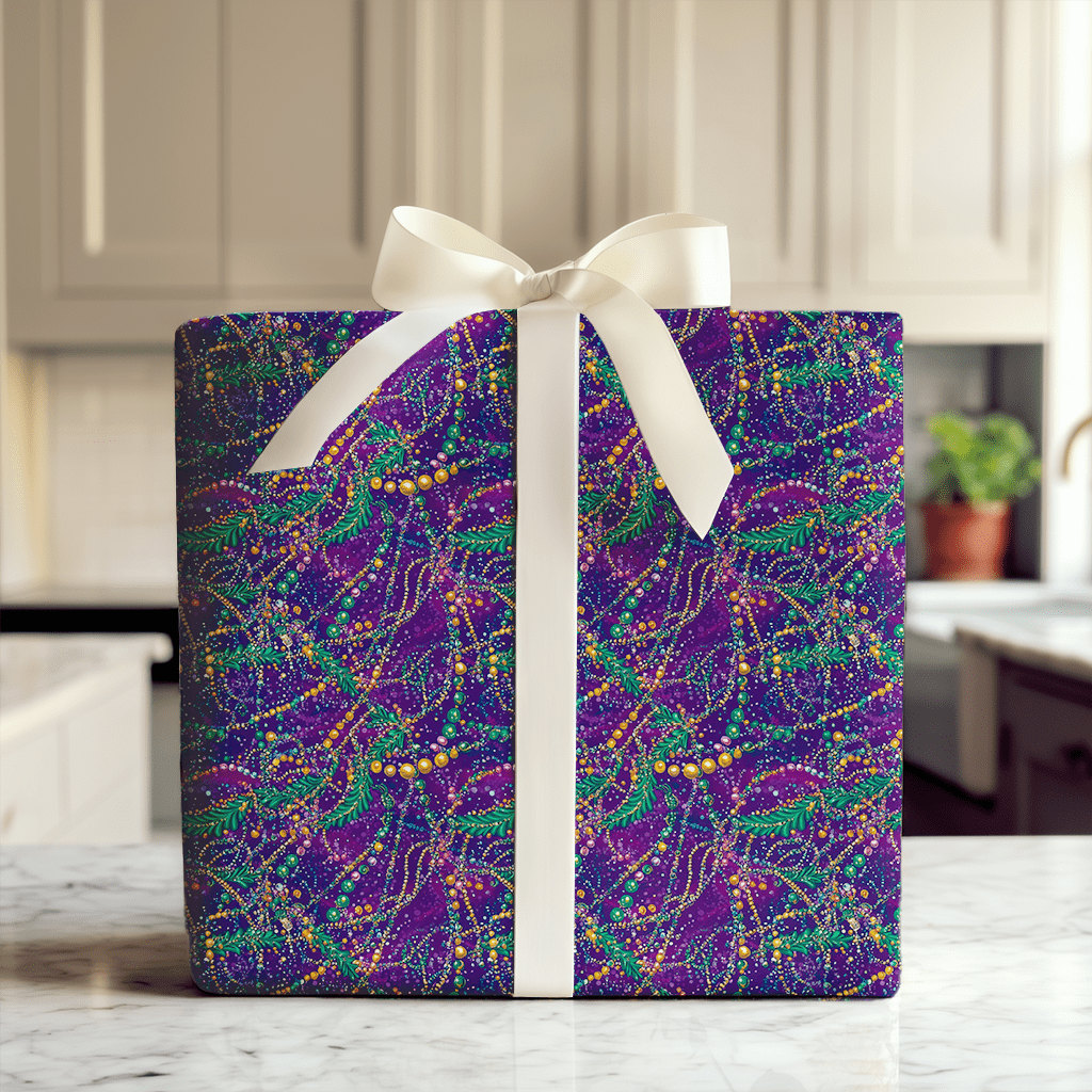 Mardi Party - Wrapping Paper - Aspen & Arlo